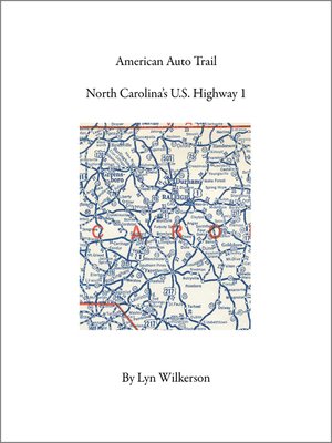 cover image of American Auto Trail-North Carolina's U.S. Highway 1